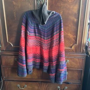 ColdWater Creek Size M/L Poncho